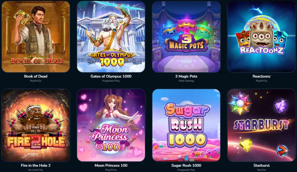 fyrkka casino popular games